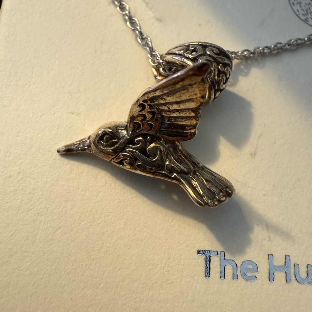 Hummingbird necklace - Picture 4 of 5